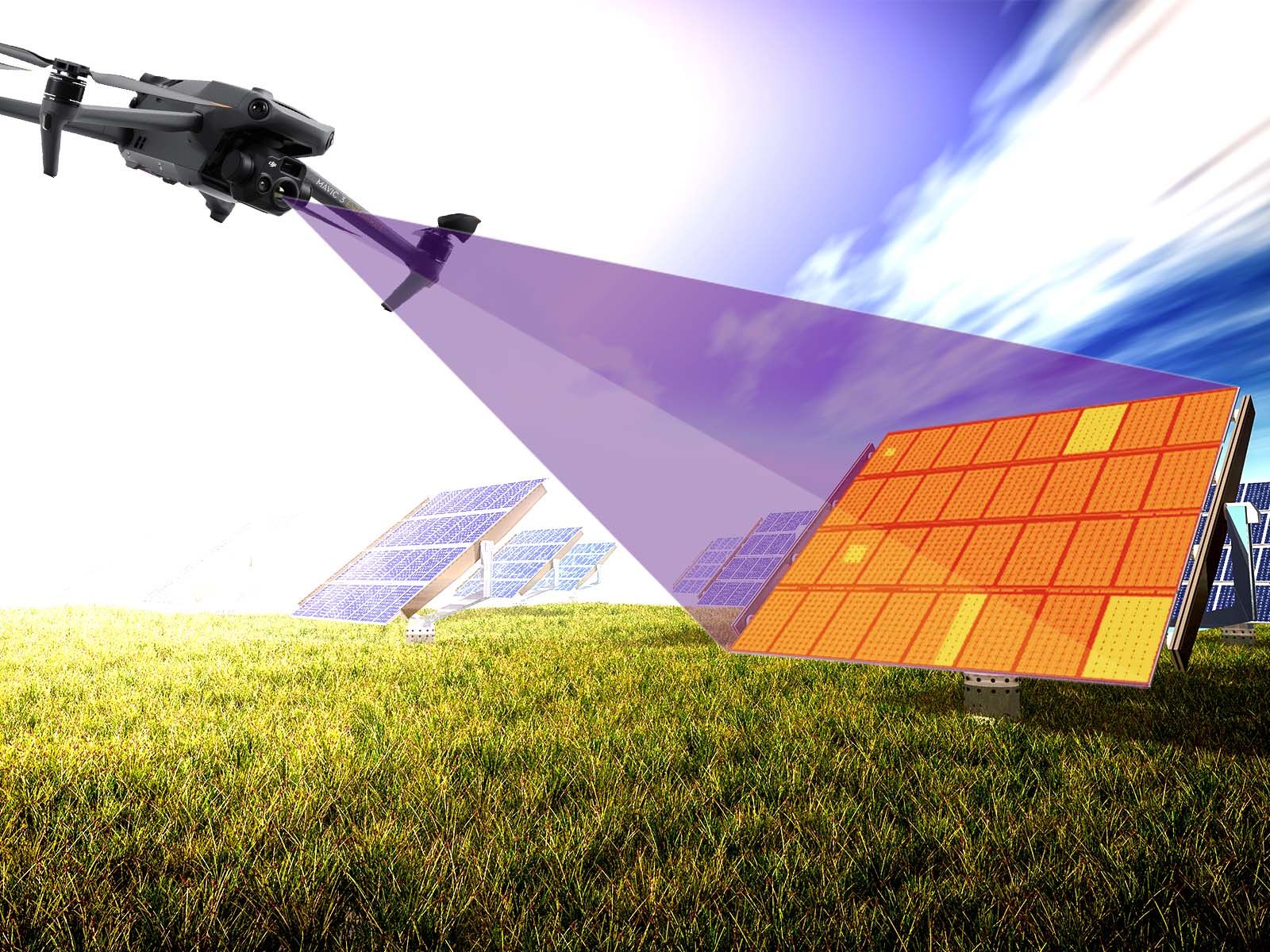 Güneş Enerjisi Santralleri Termografik Muayene